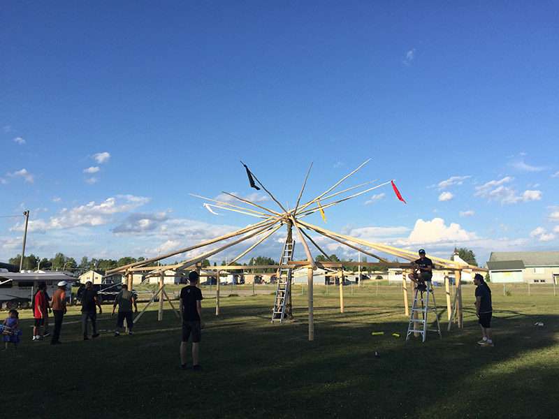 Chapiteau - Pow wow Abitibi360